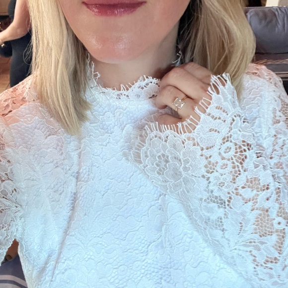 Park & Fifth Henrietta lace mini with key hole back! - Picture 4 of 5